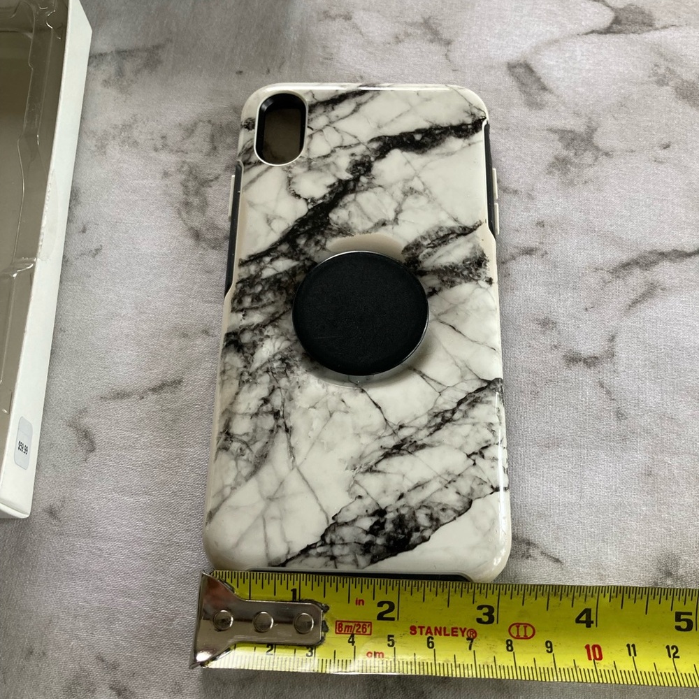 Otter + Pop marble pattern symmetry series case for IPhone Xs Max - Picture 3 of 8